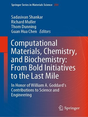 cover image of Computational Materials, Chemistry, and Biochemistry